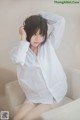 Coser @ 桜 桃 喵 Vol.072: 白 衬衫 散发 (49 photos) P15 No.dab59a Image No. 69