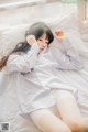 Coser @ 桜 桃 喵 Vol.072: 白 衬衫 散发 (49 photos) P17 No.b99a16 Image No. 65